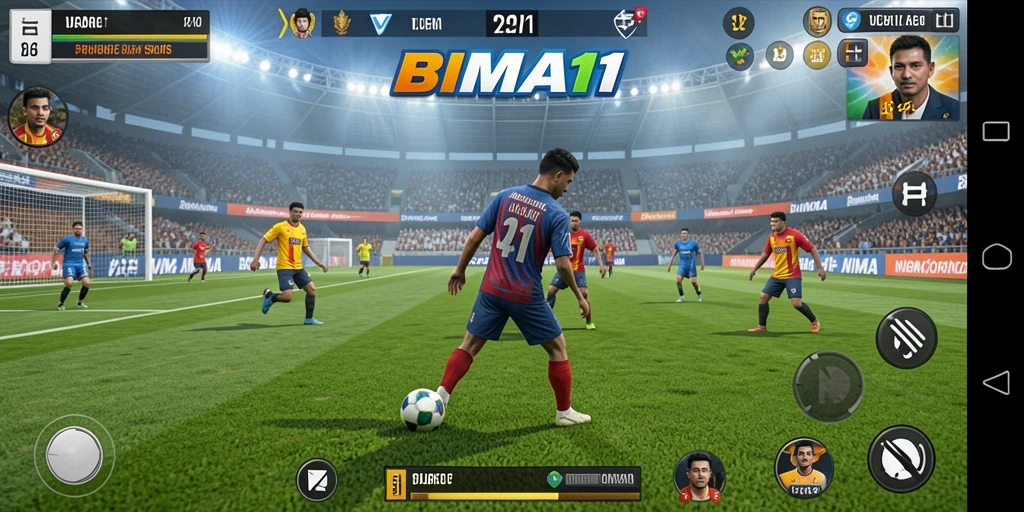 Screenshot BIMA11 menampilkan gameplay yang kompetitif dan menarik.