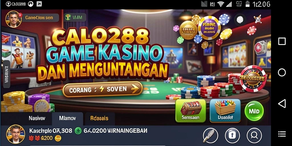 Tampilan gameplay seru di CALO288 yang memukau.