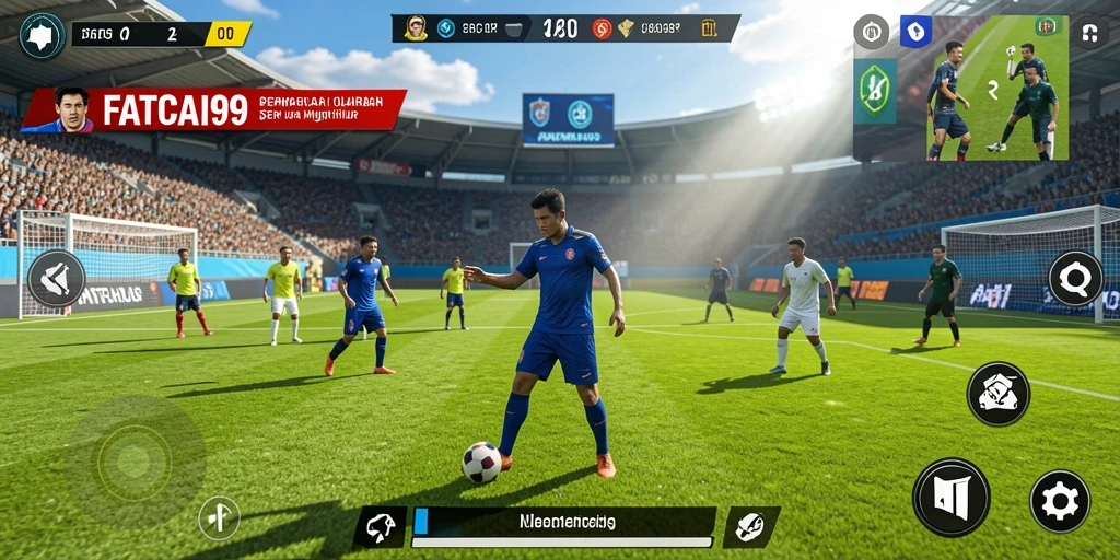 Tampilan komprehensif dari gameplay olahraga yang mengasyikkan.