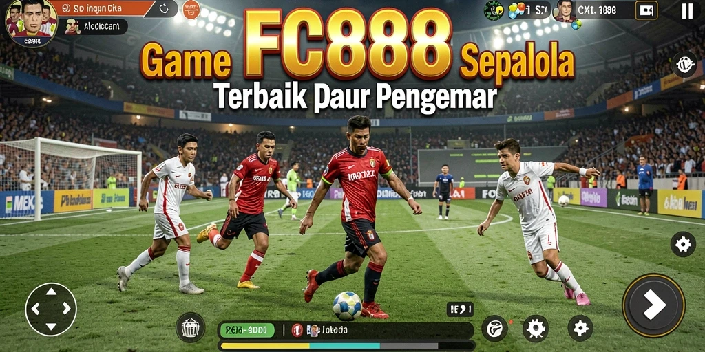 Gameplay seru dengan grafis sepak bola yang memukau.