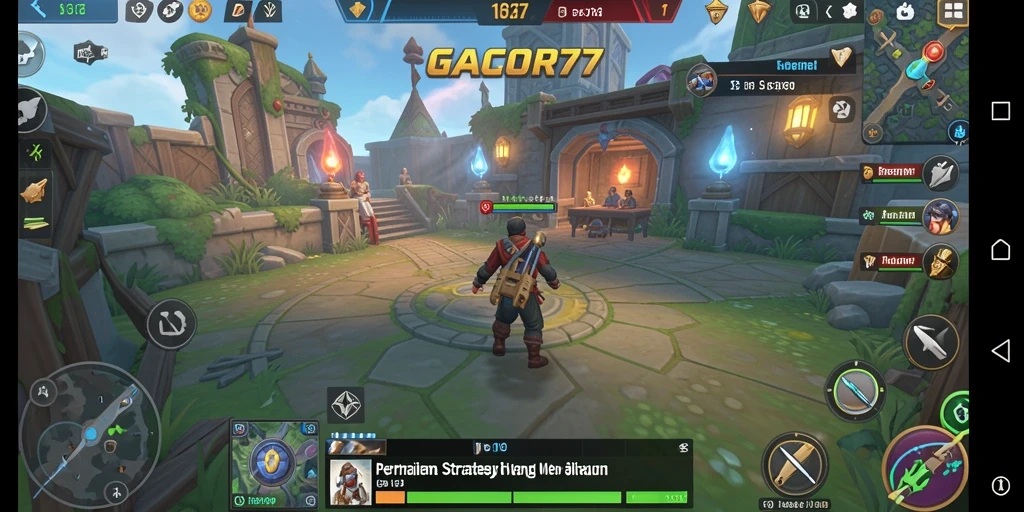 Tampilan gameplay menarik dari GACOR77 yang menunjukkan strategi yang dinamis.
