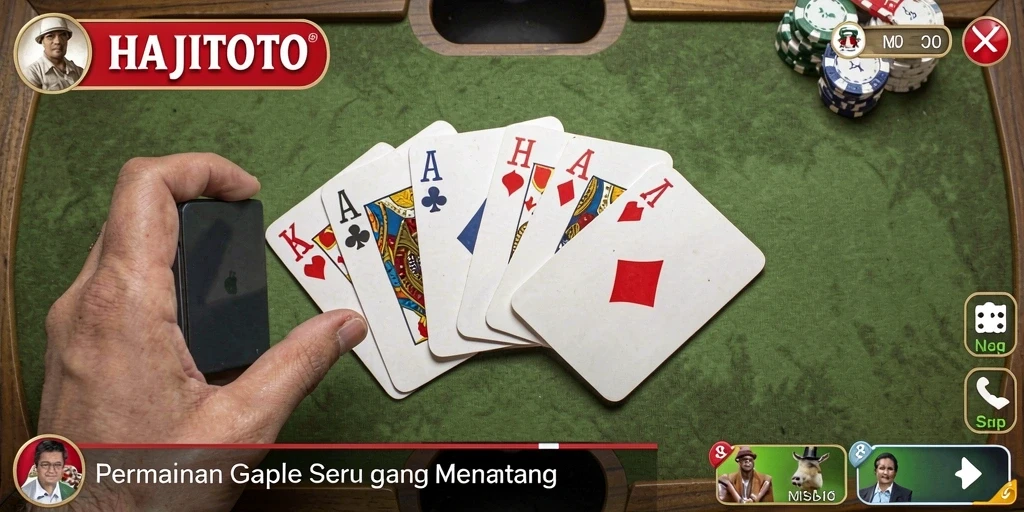 Tampilan gameplay HAJITOTO yang seru dengan desain yang menarik.