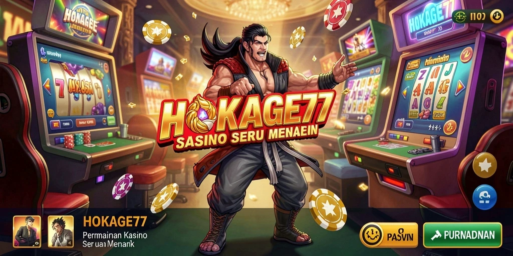 Tampilan gameplay HOKAGE77 yang seru dan interaktif.