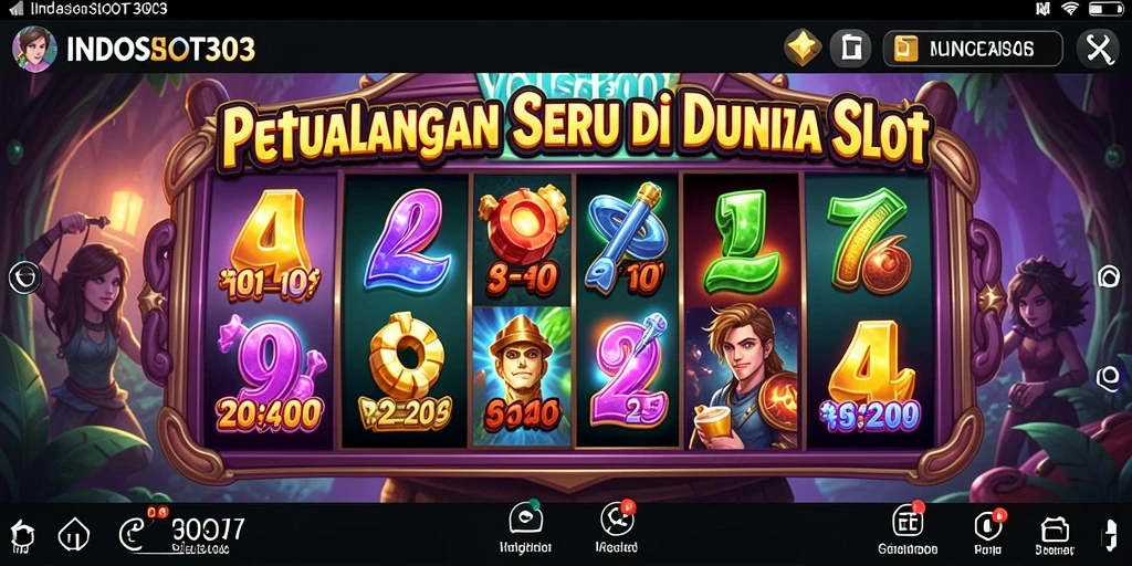 Gameplay <strong>INDOSLOT303</strong> yang seru dan menantang.