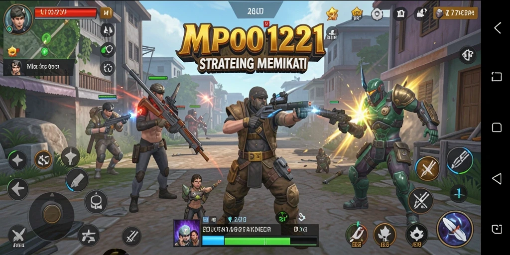 Tampilan gameplay seru dari MPO1221 yang menguji strategi Anda.