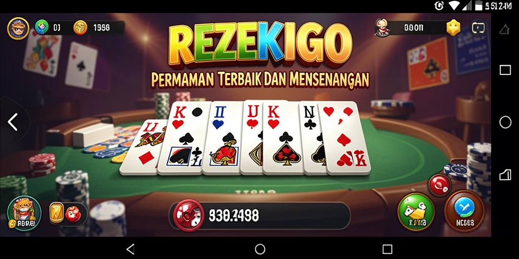 Tampilan gameplay seru dari REZEKIGO yang memikat dan mengasyikkan.